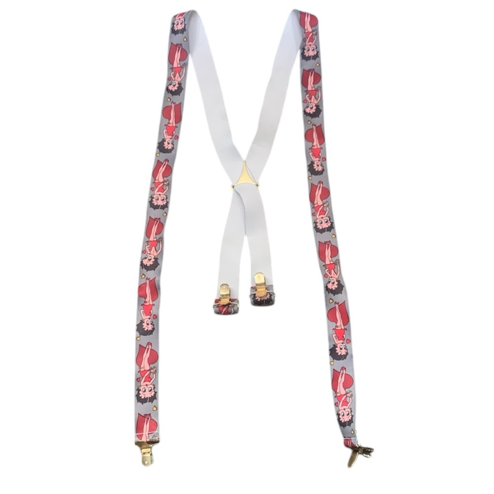 90s vintage Betty boop suspenders